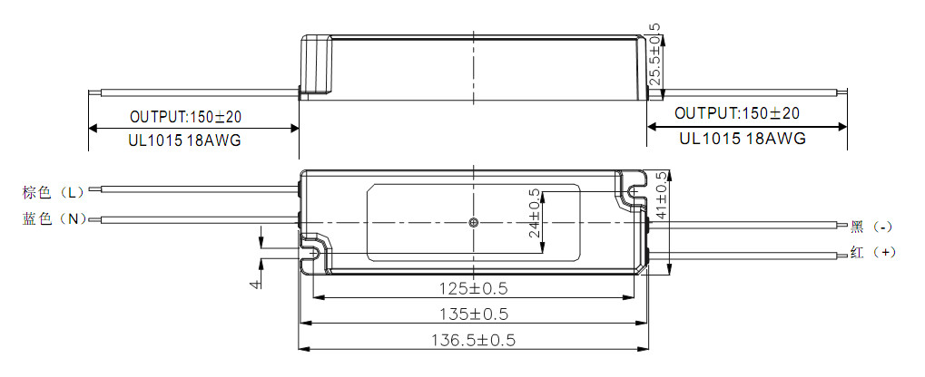 30w-constant-voltage-ip67-ac-to-dc-led-driver