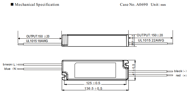 case-dimension