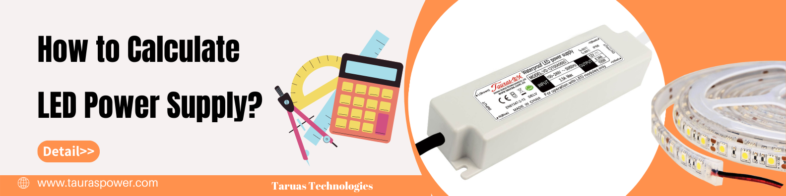 how to calculate led power supply1