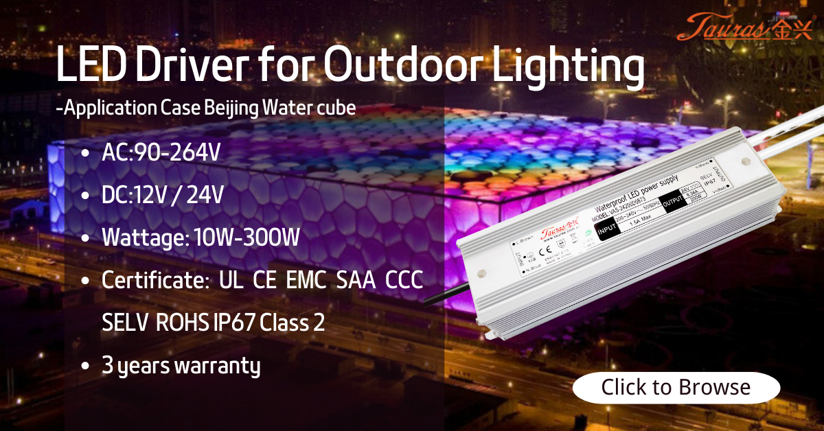 ip67 LED Driver for outdoor lighting